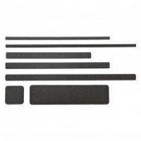 Противоскользящая полоса, тип универсальный, цвет черный, (упаковка 10шт) 50х650 мм
